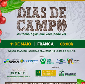 Fundação Procafé realiza Dia de Campo em Franca/SP em 11 de maio 