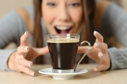 Qual método de preparo tem mais cafeína?