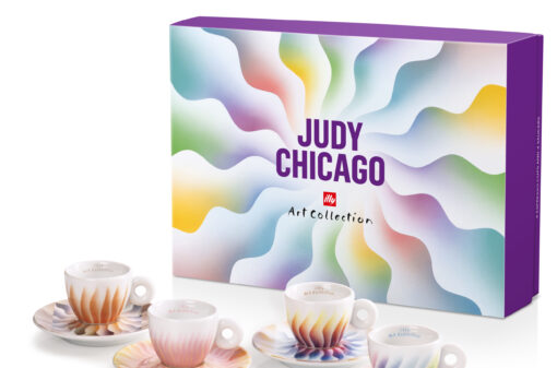 Judy Chicago assina nova coleção illy Art da illycaffè