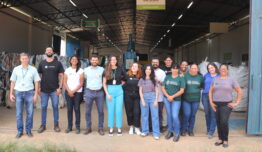 Equipe ESG da Cooxupé visita Recicla Guaxupé
